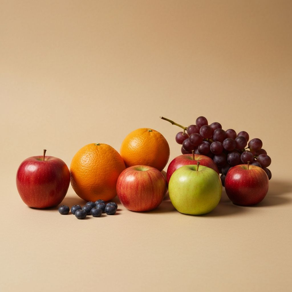 Macro photography of fresh fruits